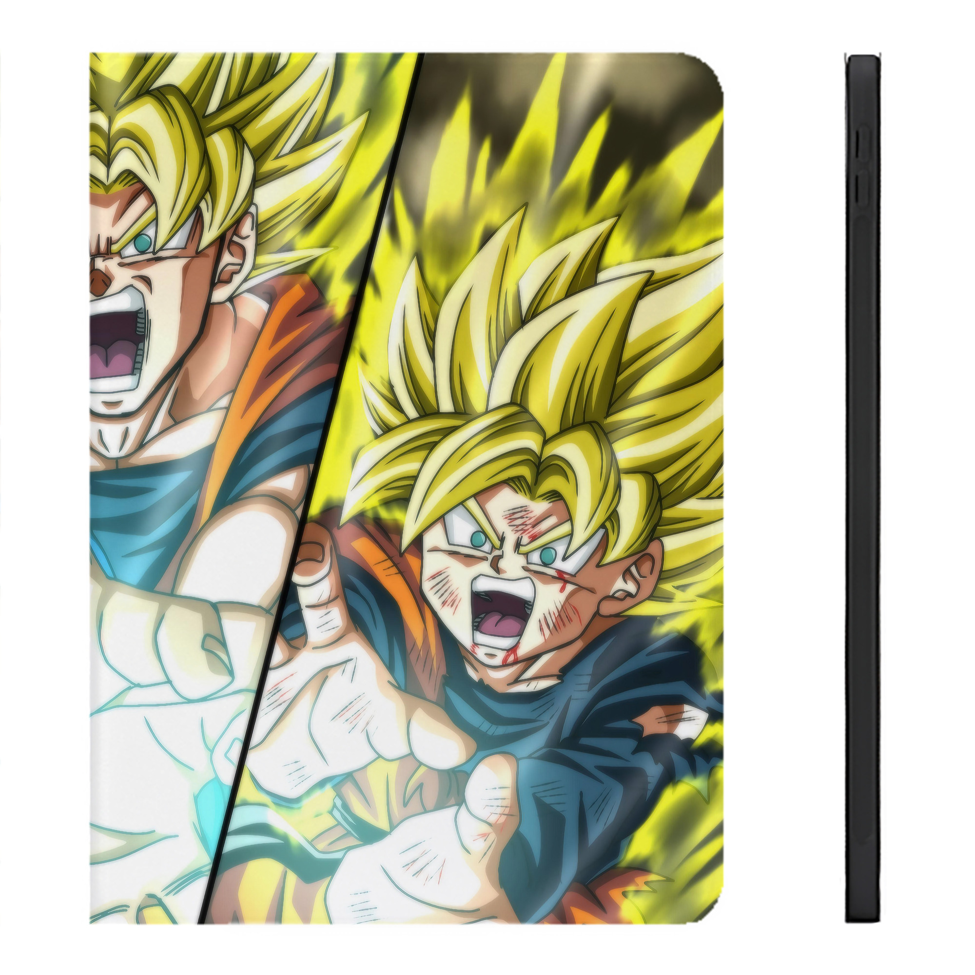 （画像用） ドラゴンボール DRAGON BALL IPadケース ペンホルダー付き ブックスタイルデザイン
